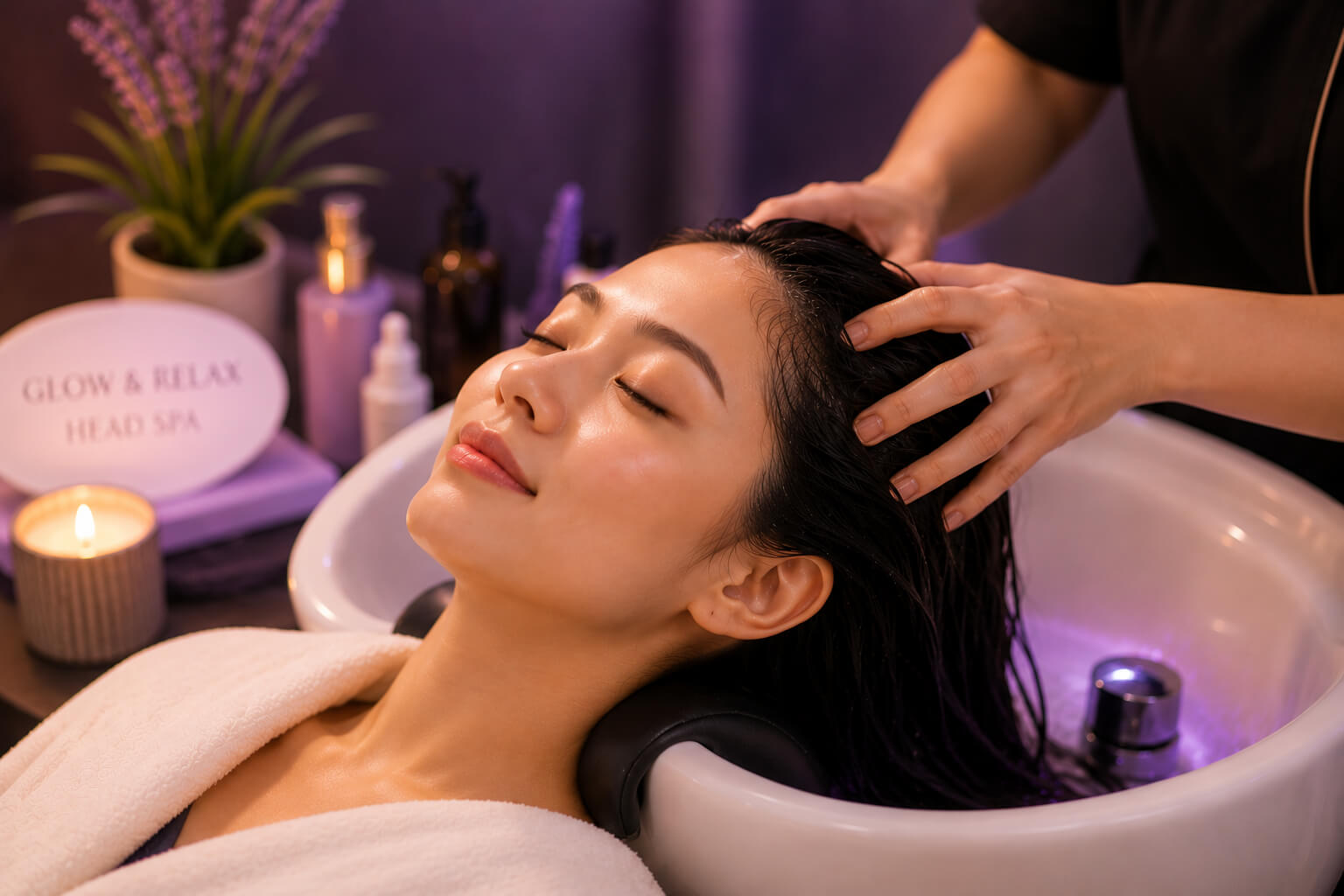 Glow & Relax Head Spa