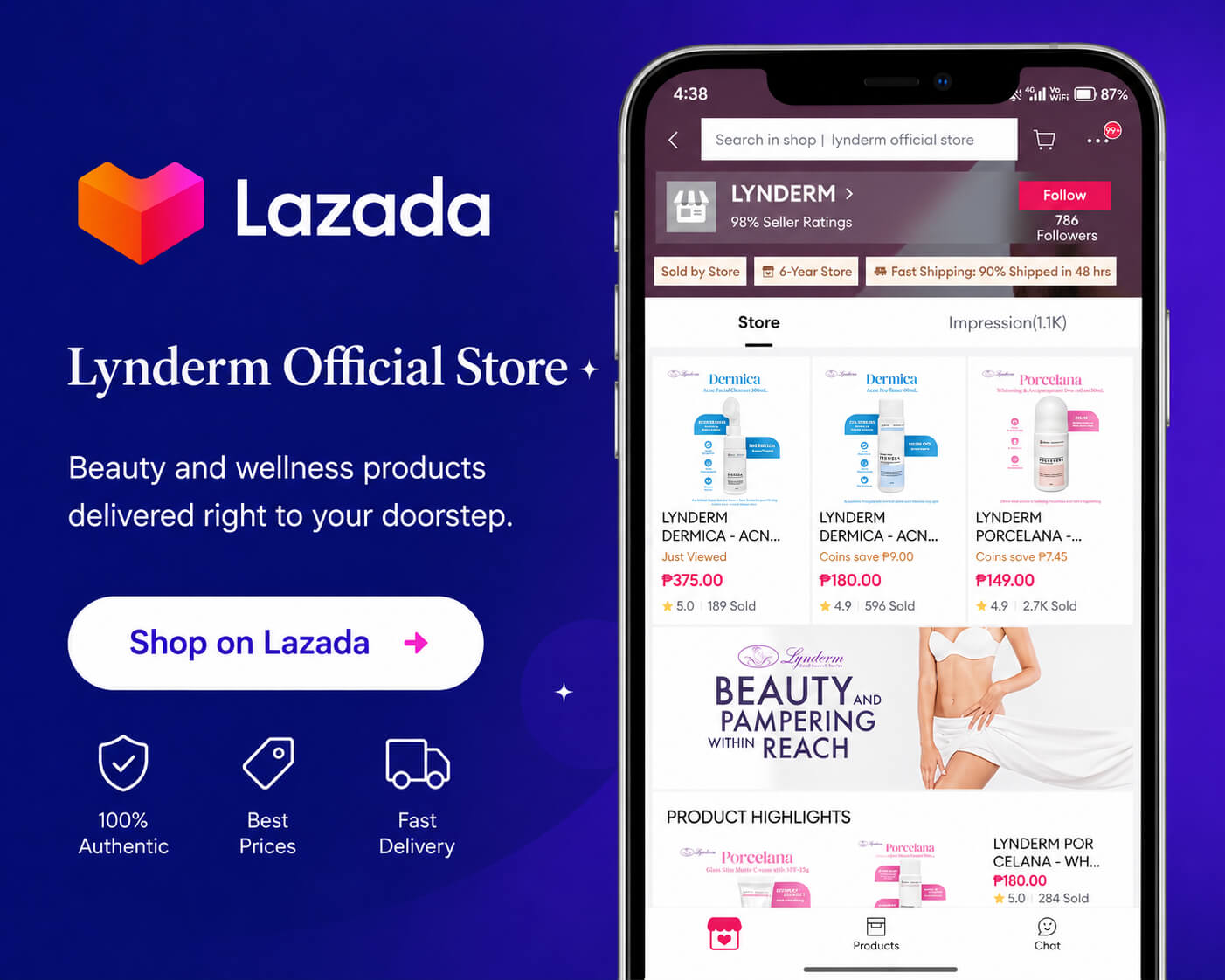 Shop on Lazada - Lynderm Official Store