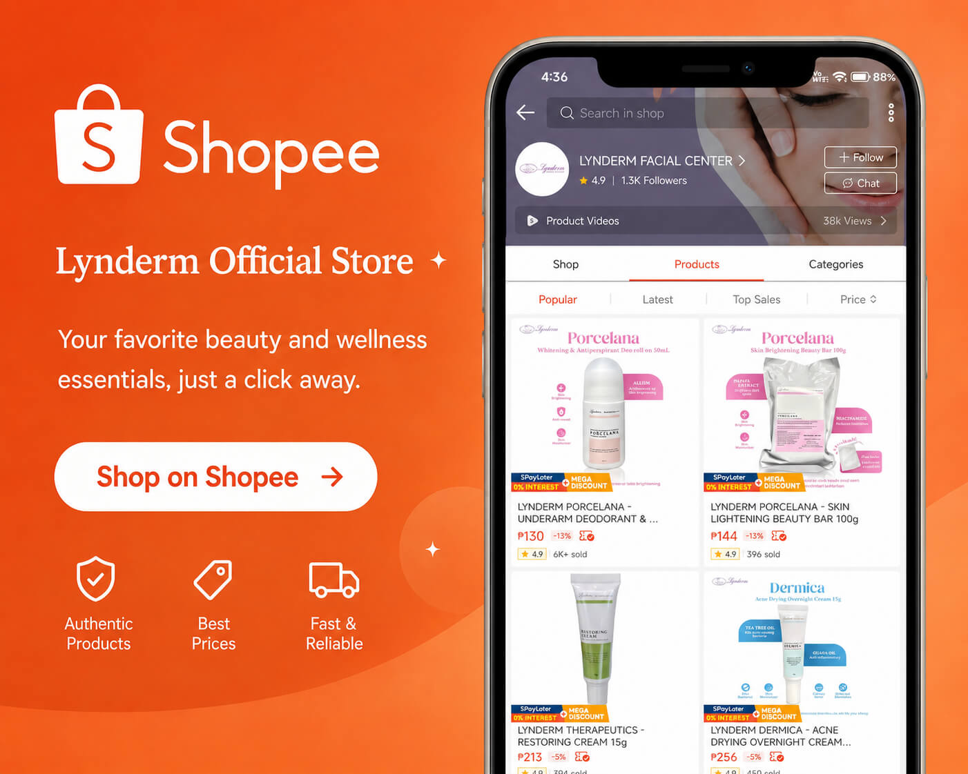 Shop on Shopee - Lynderm Official Store