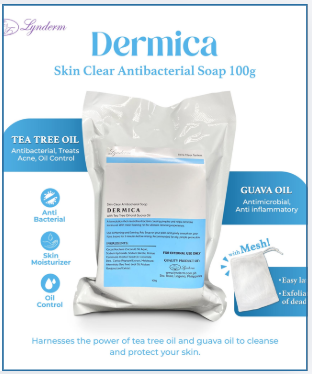 DERMICA SKIN CLEAR ANTIBACTERIAL SOAP 100G