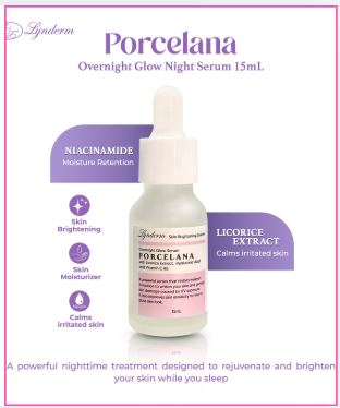 PORCELANA OVERNIGHT GLOW SERUM 15ML